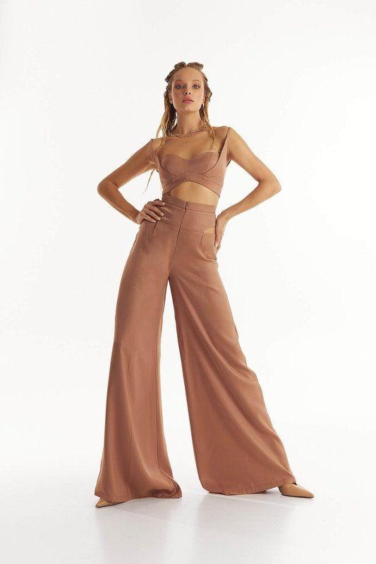 Top Divino Pants Cecil Sand