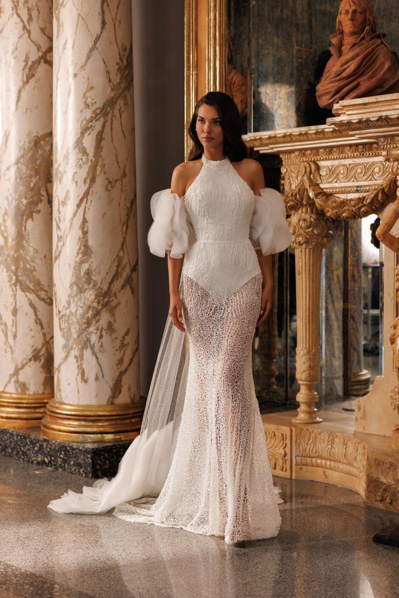 Dress & Cape Melisande Ivory